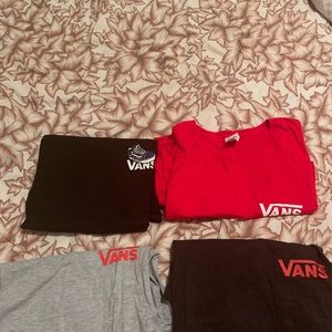 Vans T Shirts XXL 4 for 40$